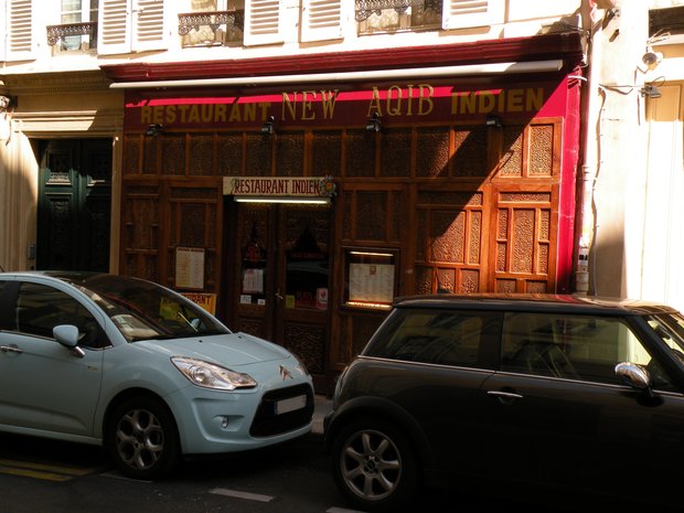  restaurant indien new Aqib, rue Monsieur le Prince